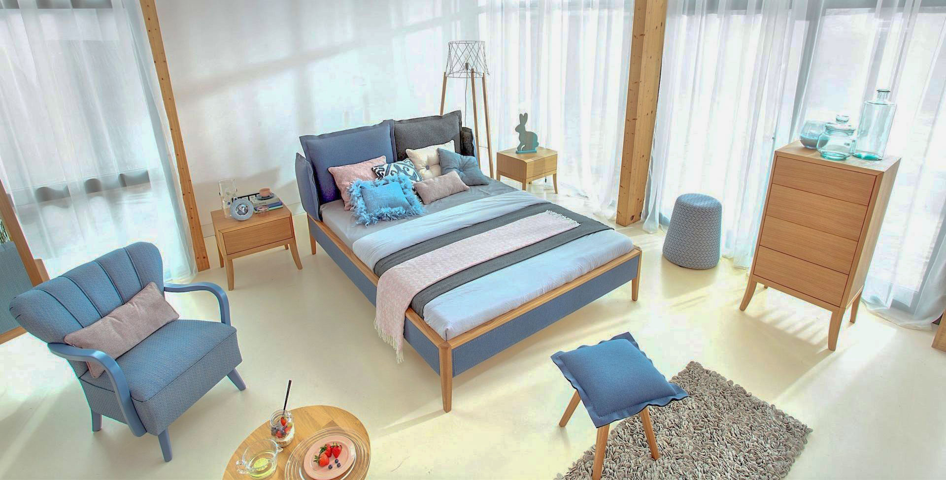 swarzedz-home-Skey-bed-Piu-armchair-Dream-furniture-Interior-Design-Dresden-Polen